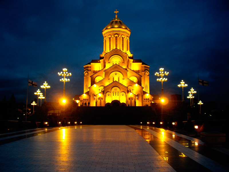 По святым местам. Храм Святой Троицы в Тбилиси